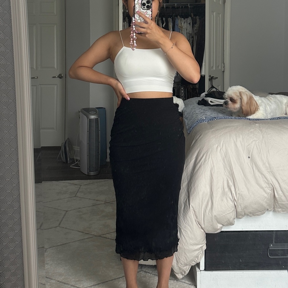 free people midi skirt